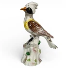 Paris porcelain upscale bird signed Achille Bloch Léon Bourdois 19th 19th