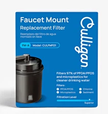 Faucet Water Filter Replacement Reduces PFOA PFOS Microplastics Chlorine 400 Gal