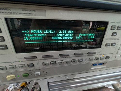 🔥HP / AGILENT 83640A 10mhz-40Ghz Signal Generator w/OPT 1 Attenuator, Cal’d! - 第 16/19 張圖片