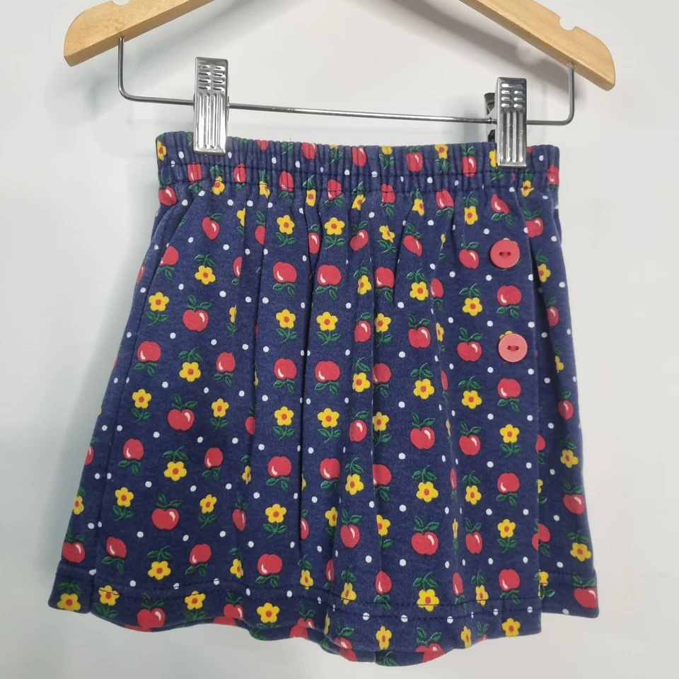 Conjunto de 2 piezas de colección Healthtex Escuela Niño Pequeño Conjunto A Juego Manzana Floral Skort Tanque 4T Foto 4 de 4
