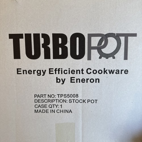 Nuova Eneron Turbo Pot 39 Qt Stock Pot con Coperchio Commerciale Ristorante Acciaio Inox - Foto 22 di 22