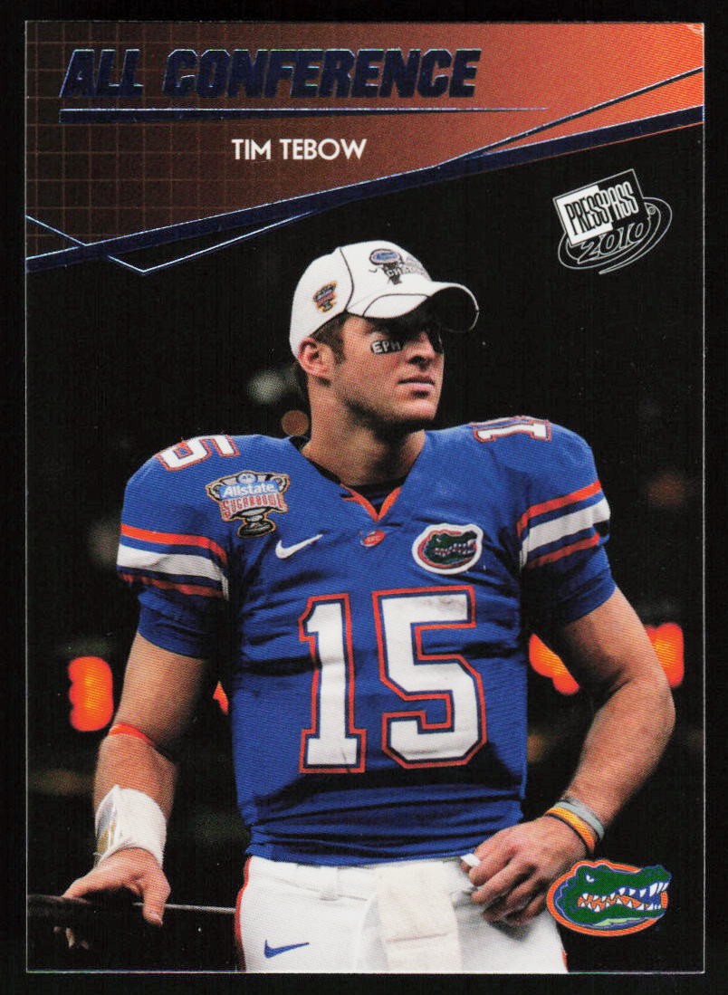 Tim Tebow Press Pass #85 Blue