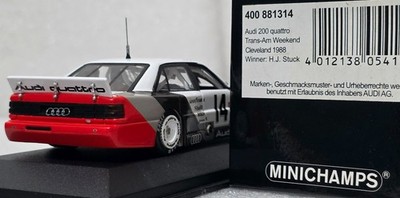 Audi 200 Quattro Trans-Am Winner Weekend Cleveland 1:43 Minichamps