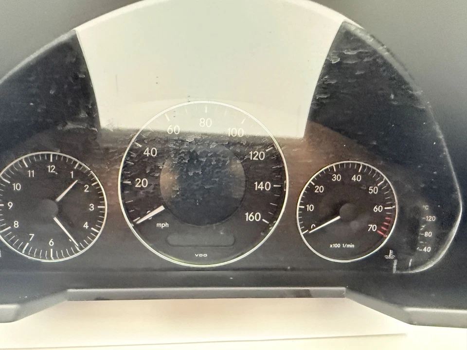 Medidores de cuadro de instrumentos velocímetro OEM 07-09 Mercedes-Benz E350 E550 W211 Foto 4 de 4