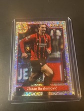 2021-22 Topps Merlin ZLATAN IBRAHIMOVIC  AC Milan, Sweden  Aqua Speckle /150