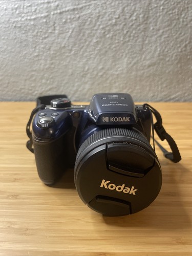 Kodak PIXPRO AZ528 16MP 52x Zoom Digital Camera Blue With Box, No Charger Tested - Picture 2 of 18