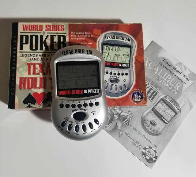 texas holdem handheld game
