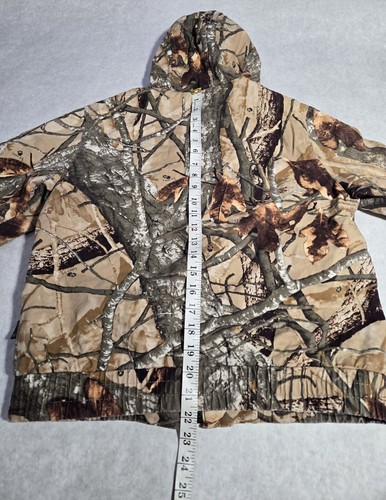 Outfitters Ridge Camo Jacket Insulated Hood Zip Youth Boys L/XL ? See Photos - Picture 6 of 8