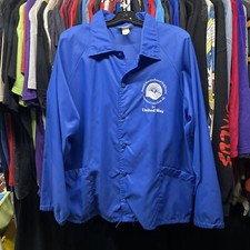 United Way Adult Large Blue Windbreaker Jacket Pre Owned Vintage 1990s