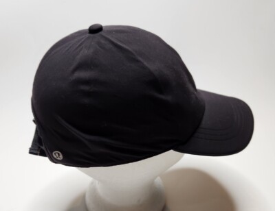 Lululemon Black Quick Dry Running Athletic Baseball Hat  display picture 3
