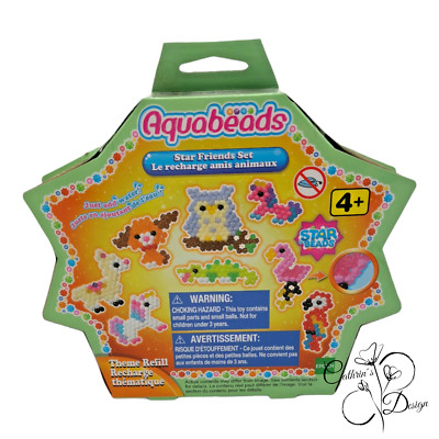Aquabeads 31602 Sternperlen Tier Set - über 600 Perlen