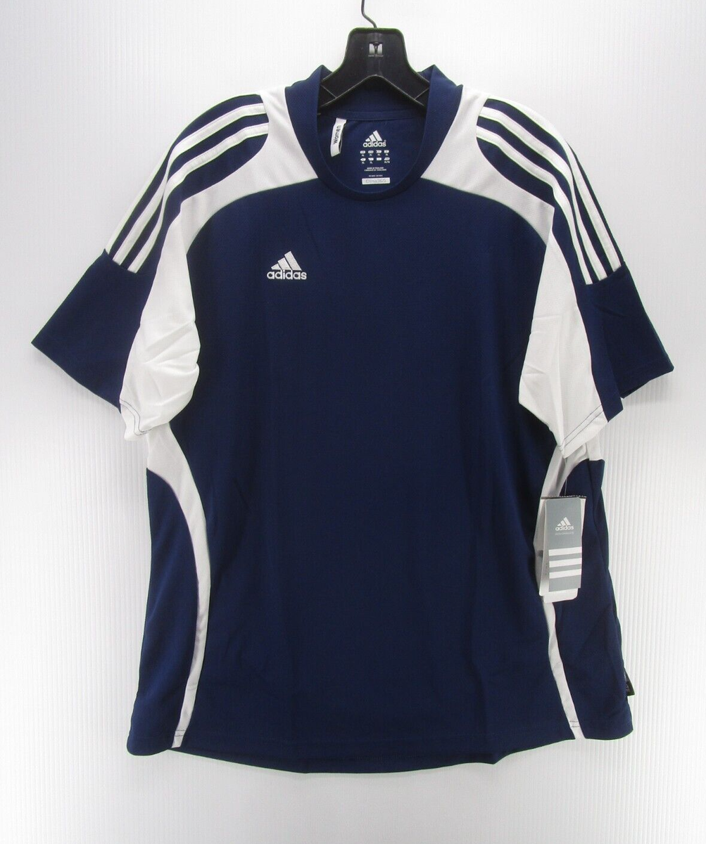 Adidas Shirt Women XL Blue White Soccer Jersey Clima365 Adidas Shirt Women XL Blue White Soccer Jersey Clima365