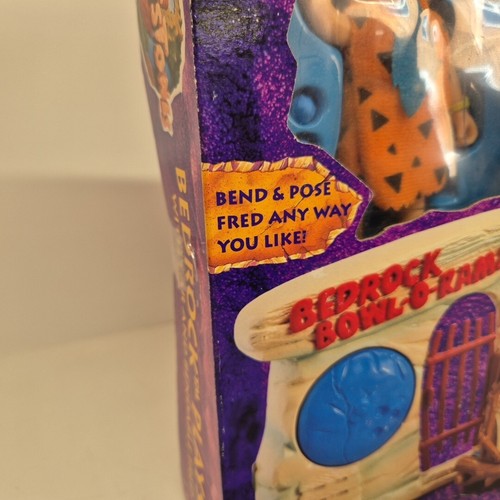 The Flintstones Bedrock Bowl o Rama Bowling Alley PlaySet Mattel Complete BNIB - Picture 3 of 16