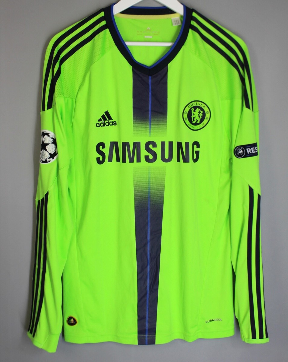 CHELSEA LODNON 2010 2011 THIRD FOOTBALL SHIRT LONG SLEEVE