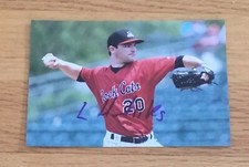 Liam Hendricks Red Sox A’s Twins MLB Baseball Signed Autograph MiLB 4x6 Photo