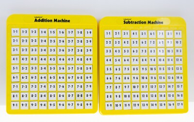 LAKESHORE Learning Math Machines Addition and Subtraction Education Toys Exclnt
