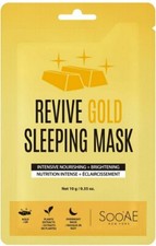 SooAE Revive Gold Sleeping Face Mask 1 Box Of...