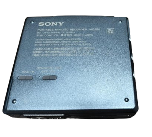 SONY MZ-R91 Portable MD Record Player Blue Very Good | eBay