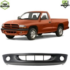 Front Bumper Cover Primed Plastic For 97-2000 Dodge Dakota