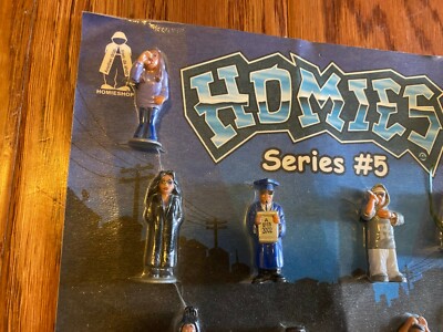 Homies Series 5 - Set of 10 Figures - BRAND NEW - (2002) - Action