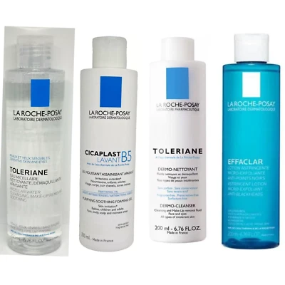 LA ROCHE-POSAY LaRoche-Posay Dermo cleanser/ soothing Gel/micellar water/ lotion (200ML/CHOOSE)