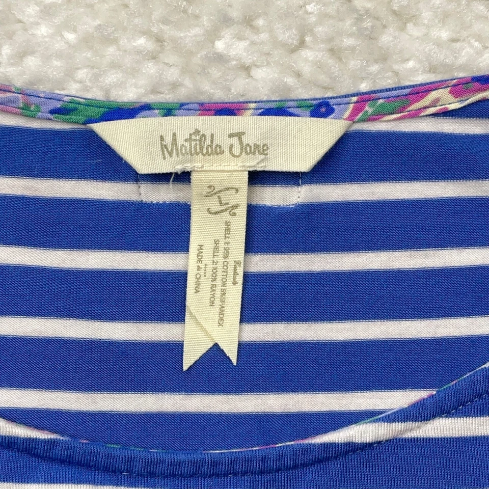 Matilda Jane The Road Ahead Maxi Striped Dress Womens Large - Image 2 of 4