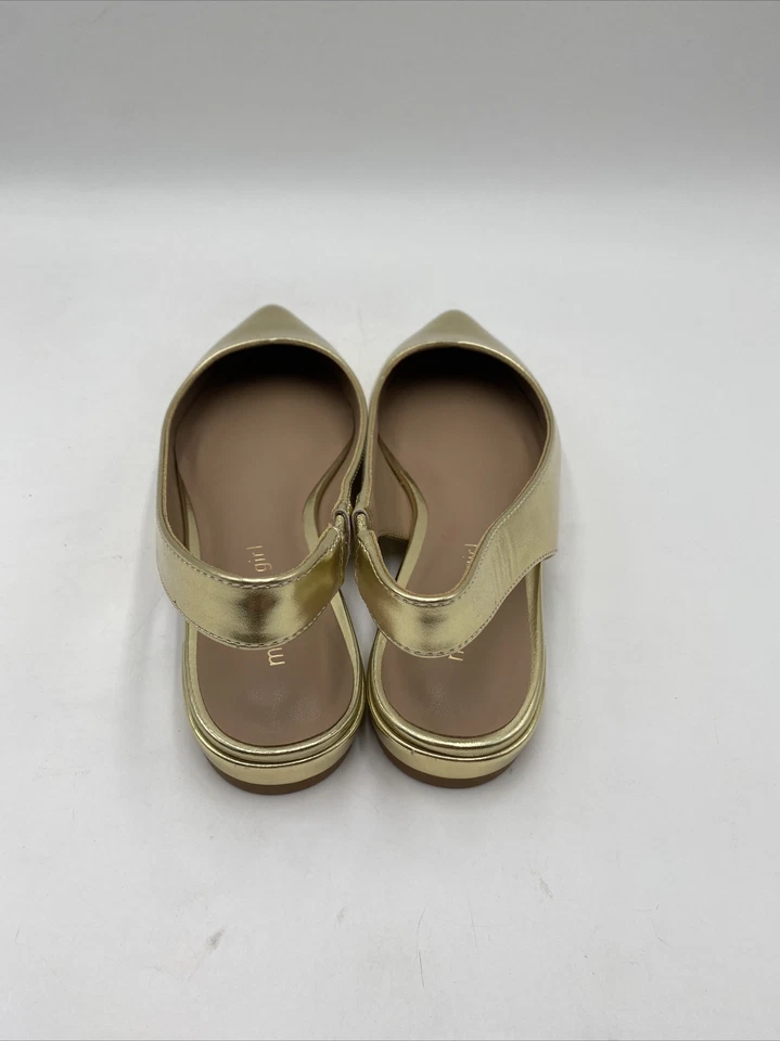 Zapatos planos para mujer Madden Girl Delaneyy dorados talla 6,5 M Foto 4 de 4