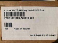 HPE 728440-002 RETAIL BOX 1U Gen10 SFF Rail Kit