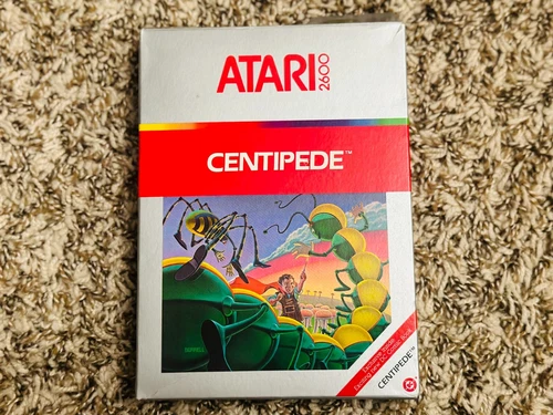 Centipede (Atari 2600, 1981) Complete CIB w/ Manual & Comic Tested