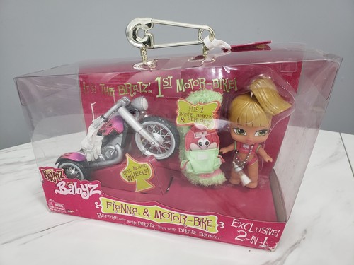 NEW BOX SHOWS WEAR Bratz Babyz Doll FIANNA MGA & Motor-Bike motorcyle baby