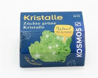 Kosmos Grüne Kristalle selbst züchten Experimentierkasten Neu / OVP