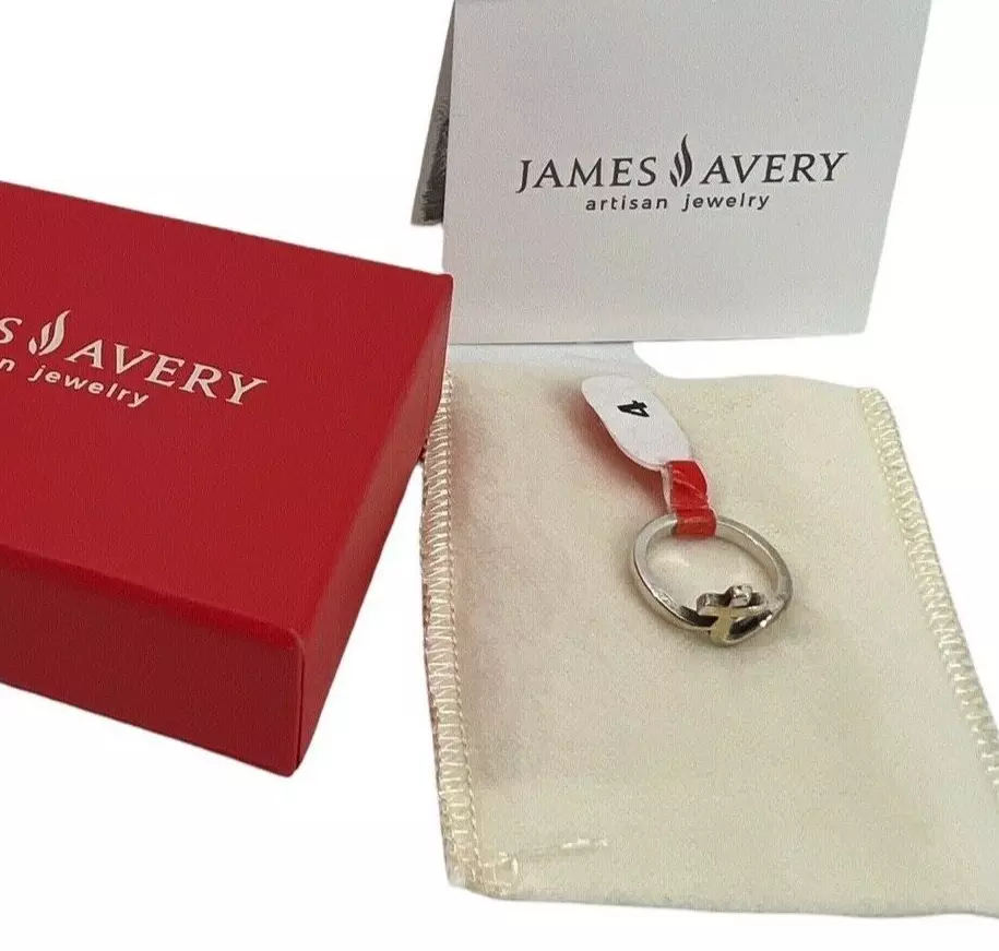 NIB James Avery Sterling Silver Script Letter T Alphabet Initial