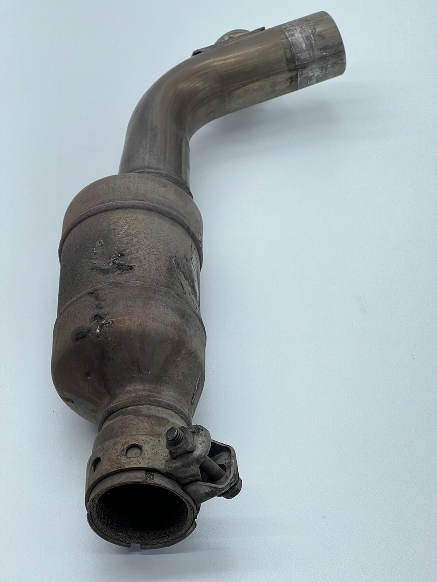 123 YAMAHA FZ6R FZ6 2007-2009 MUFFLER PIPE EXHAUST MID DOWN