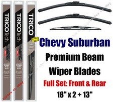 Wipers 3pk Premium Front + Rear fit 1995-1999 Chevrolet Suburban 19180x2/30130