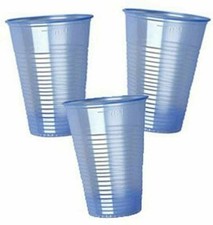 1000 Blue Plastic Water Cooler Cups Suitable For Cold Drinks