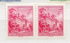 Austria 1957 Early Issue Fine Mint Hinged 3.50S. NW-262004