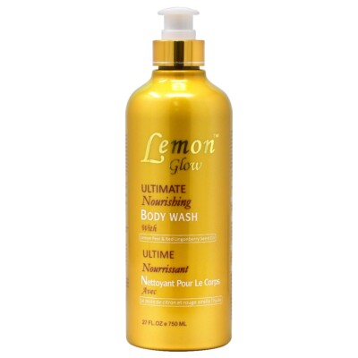 Lemon Glow Body Wash 27oz w/Free Nail File