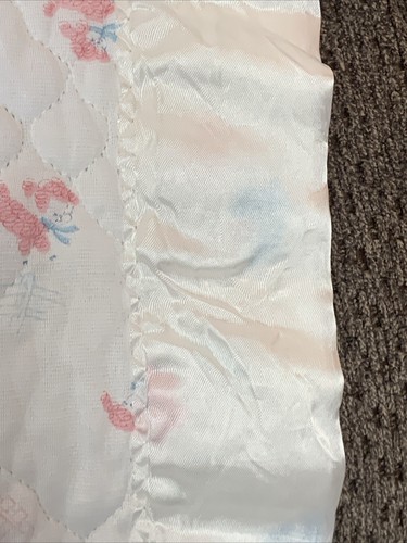 Vintage Triboro CelaCloud Babydecke 51 x 32 Originalkarton Stil 2110 USA - Bild 6 von 22