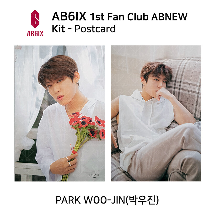 AB6IX 1st Fan Club ABNEW Official Goods Postcard Set 2PCS | eBay
