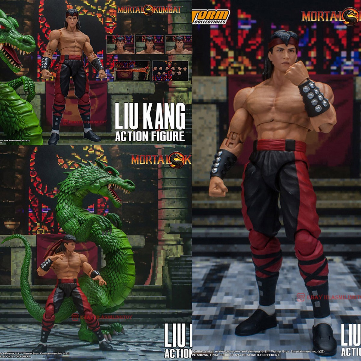 Storm Collectibles モータルコンバット Liu Kang 57a0d26d-1bcb-469a-970c-