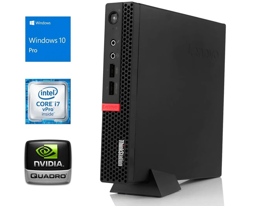 Lenovo ThinkStation P320 Micro Usato – Intel I7-7700T, 16GB RAM, 256GB SSD, Garantito 1 Anno