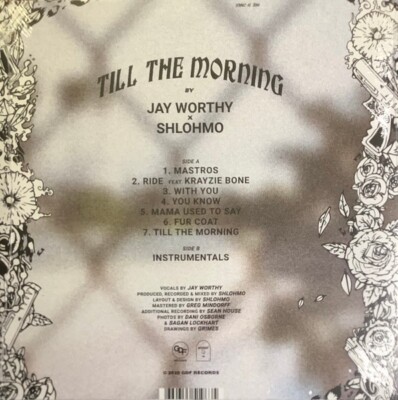 Jay Worthy, Shlohmo / Till The Morning 2020 GDF Records 071720