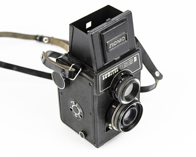 LUBITEL 166 B Soviet camera LOMO Lens TRIPLET - 22 (4.5/75) Made