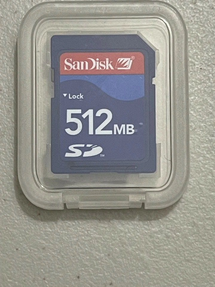 Sandisk Secure Digital SD Memory Card fo Cameras PDA GPS POS Scan 128 512 MB 1GB - Image 4 of 4