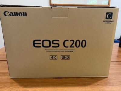 Canon EOS C200 UHD 4K Cinema Camera - 2215C002 - No Lense - $7000 MSRP