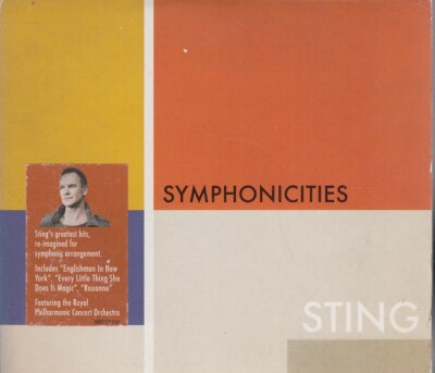 STING ''Symphonicities'' CD-Album (Cardboard Sleeve)