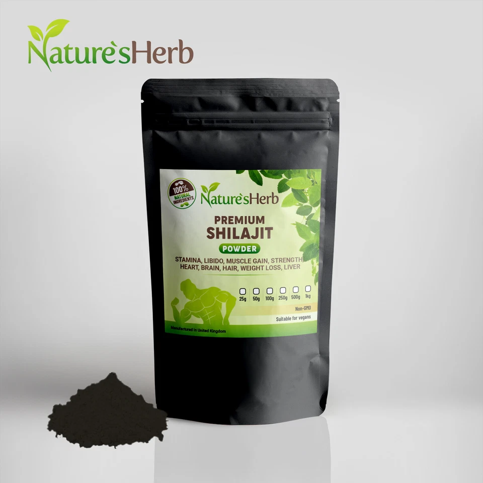 NATURES HERB Himalayan Shilajit 100% pure Extract GROUND