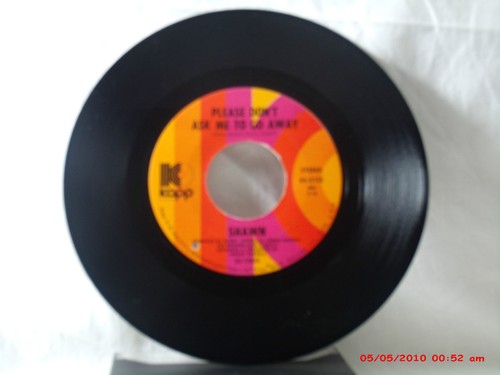 SHAWN -(45)- WITH EVERY BEAT OF MY HEART / PLEASE DON'T ASK ME TO GO AWAY - 1972 - Picture 2 of 2