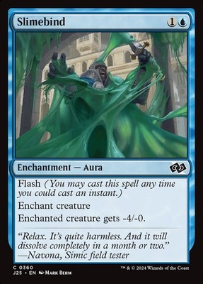 MTG Magic the Gathering Slimebind (360/779) Foundations Jumpstart LP
