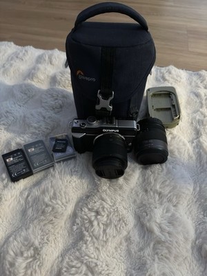 Olympus PEN E-PL1 25mm F1.7 I 14-45mm Lumix Ojektiv Gebraucht